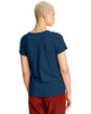 Hanes Ladies' Essential-T T-Shirt navy ModelBack