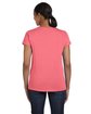 Hanes Ladies' Essential-T T-Shirt CHARISMA CORAL ModelBack