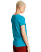 Hanes Ladies' Essential-T T-Shirt BLUE HORIZON ModelSide