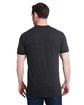 Bayside Unisex Triblend T-Shirt tri black ModelBack