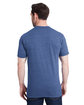 Bayside Unisex Triblend T-Shirt TRI DENIM ModelBack