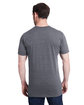 Bayside Unisex Triblend T-Shirt TRI DARK GREY ModelBack