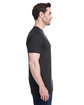 Bayside Unisex Triblend T-Shirt TRI BLACK ModelSide