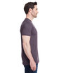 Bayside Unisex Triblend T-Shirt TRI PLUM ModelSide