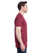 Bayside Unisex Triblend T-Shirt TRI CRANBERRY ModelSide