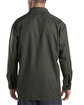 Dickies Men's 5.25 oz./yd² Long-Sleeve Work Shirt OLIVE GREEN ModelBack