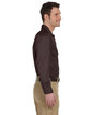 Dickies Unisex Long-Sleeve Work Shirt dark brown ModelSide