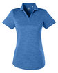 Puma Golf Ladies' Icon Heather Polo lapis blue OFFront