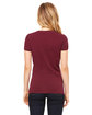 Bella + Canvas Ladies' The Favorite T-Shirt maroon ModelBack