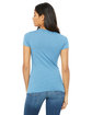 Bella + Canvas Ladies' Slim Fit T-Shirt OCEAN BLUE ModelBack