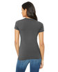 Bella + Canvas Ladies' Slim Fit T-Shirt ASPHALT ModelBack
