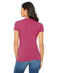 Bella + Canvas Ladies' The Favorite T-Shirt berry ModelBack