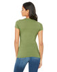 Bella + Canvas Ladies' Slim Fit T-Shirt HEATHER GREEN ModelBack