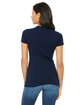 Bella + Canvas Ladies' Slim Fit T-Shirt NAVY ModelBack