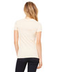 Bella + Canvas Ladies' Slim Fit T-Shirt SOFT CREAM ModelBack