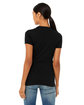 Bella + Canvas Ladies' Slim Fit T-Shirt BLACK HEATHER ModelBack