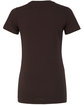 Bella + Canvas Ladies' Slim Fit T-Shirt BROWN FlatBack