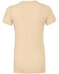Bella + Canvas Ladies' Slim Fit T-Shirt SOFT CREAM FlatBack