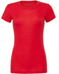 Bella + Canvas Ladies' Slim Fit T-Shirt RED FlatFront