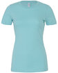 Bella + Canvas Ladies' The Favorite T-Shirt seafoam blue FlatFront