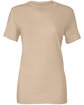 Bella + Canvas Ladies' Slim Fit T-Shirt TAN FlatFront