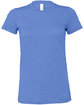 Bella + Canvas Ladies' The Favorite T-Shirt hthr colum blue FlatFront