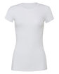 Bella + Canvas Ladies' Slim Fit T-Shirt WHITE OFFront