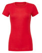 Bella + Canvas Ladies' Slim Fit T-Shirt RED OFFront