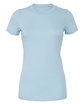 Bella + Canvas Ladies' The Favorite T-Shirt baby blue OFFront