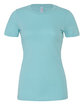 Bella + Canvas Ladies' Slim Fit T-Shirt SEAFOAM BLUE OFFront