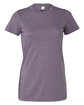 Bella + Canvas Ladies' The Favorite T-Shirt heather purple OFFront
