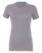Bella + Canvas Ladies' Slim Fit T-Shirt STORM OFFront