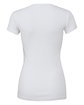 Bella + Canvas Ladies' Slim Fit T-Shirt WHITE OFBack