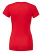Bella + Canvas Ladies' Slim Fit T-Shirt RED OFBack