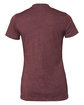 Bella + Canvas Ladies' The Favorite T-Shirt heather maroon OFBack