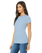 Bella + Canvas Ladies' Slim Fit T-Shirt BABY BLUE ModelQrt