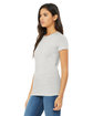 Bella + Canvas Ladies' Slim Fit T-Shirt SILVER ModelQrt