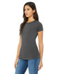 Bella + Canvas Ladies' Slim Fit T-Shirt ASPHALT ModelQrt