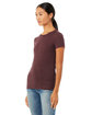 Bella + Canvas Ladies' The Favorite T-Shirt heather maroon ModelQrt