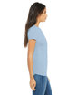 Bella + Canvas Ladies' Slim Fit T-Shirt BABY BLUE ModelSide
