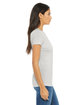 Bella + Canvas Ladies' Slim Fit T-Shirt SILVER ModelSide