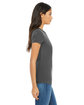 Bella + Canvas Ladies' Slim Fit T-Shirt ASPHALT ModelSide