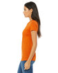 Bella + Canvas Ladies' Slim Fit T-Shirt ORANGE ModelSide