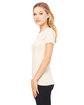 Bella + Canvas Ladies' Slim Fit T-Shirt SOFT CREAM ModelSide