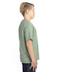 Threadfast Apparel Youth Ultimate T-Shirt ARMY HEATHER ModelSide