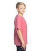 Threadfast Apparel Youth Ultimate T-Shirt RED HEATHER ModelSide