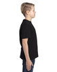 Threadfast Apparel Youth Ultimate T-Shirt BLACK ModelSide