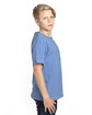 Threadfast Apparel Youth Ultimate T-Shirt ROYAL HEATHER ModelSide