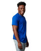 Russell Athletic Unisex Cotton Classic T-Shirt royal ModelSide
