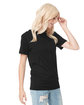 Next Level Apparel Unisex Triblend T-Shirt BLACK ModelSide